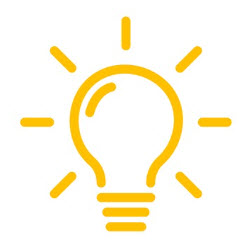 Light bulb graphic