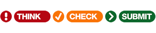 Think Check Submit logo