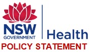 NSW Health policy statement
