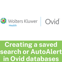 Ovid saved search