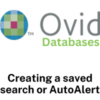 Ovid saved search