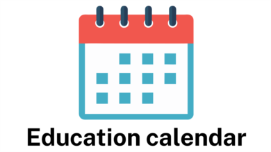 Education calendar